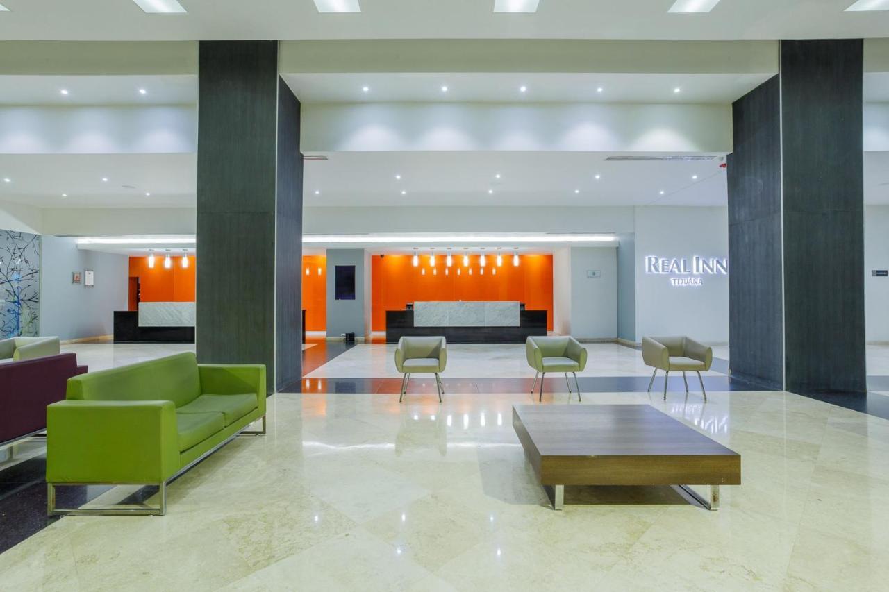 Real Inn Tijuana By Camino Real Hoteles Екстер'єр фото Lobby of the hotel